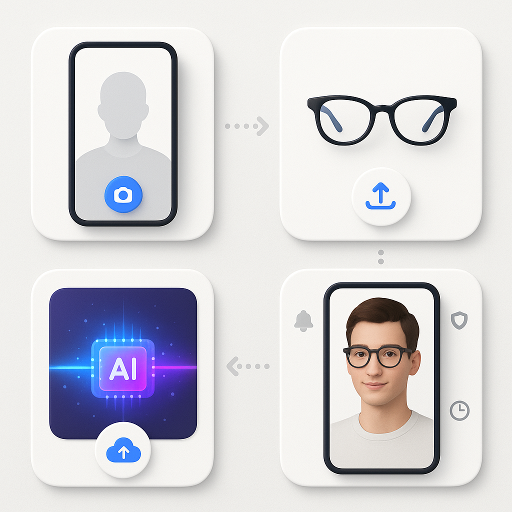 Шаги примерки